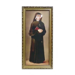 Obraz Św.Faustyna Kowalska w ramce 49 cm